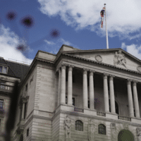 A general view of the Bank of England in London